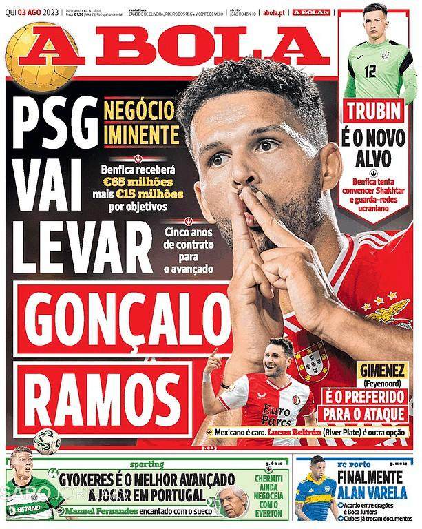 星空体育APP-基本谈妥！巴黎圣日耳曼8000万欧买贡萨洛·拉莫斯！